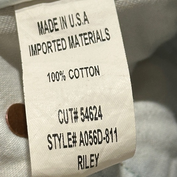 Agolde Riley High Rise Straight Leg Crop Jean Normcore - Picture 7 of 11